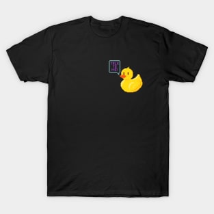 Talk to me! - Rubber Duck Debugging - Software development T-Shirt